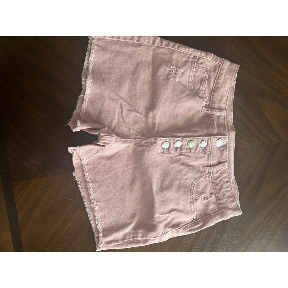 Time & True 6 High Rise Pink 5 Button
